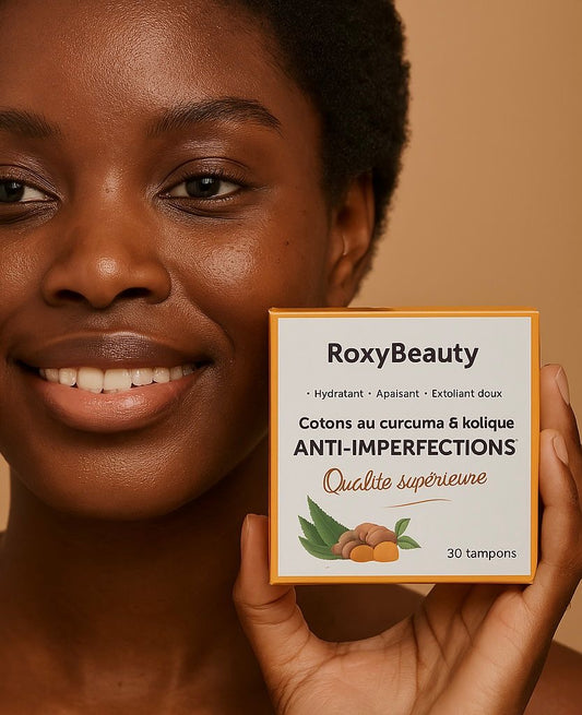 🌿Cotons au Curcuma & Acide Kojique - ROXYBEAUTY