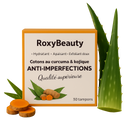 🌿Cotons au Curcuma & Acide Kojique - ROXYBEAUT